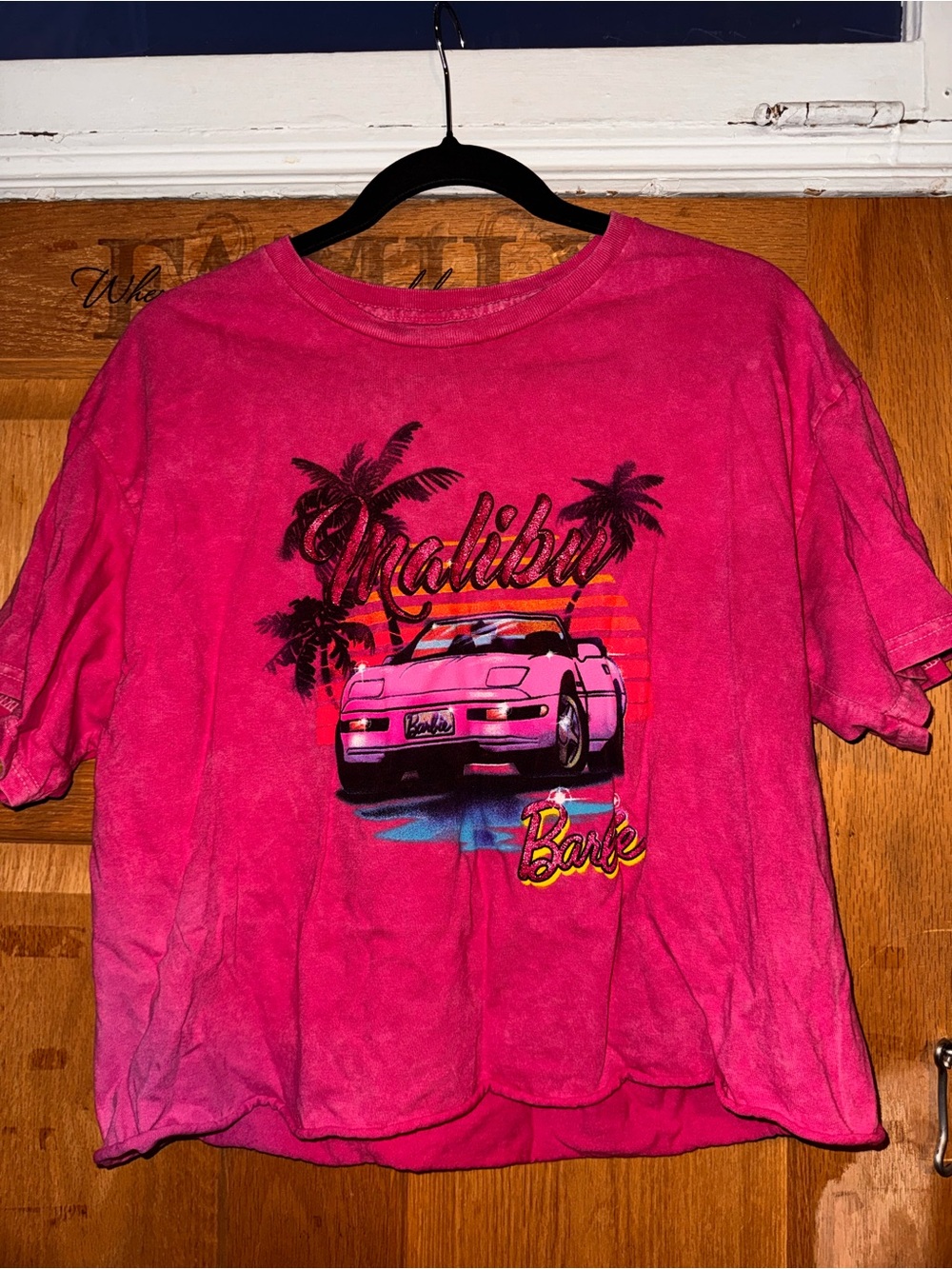 Barbie Pink Malibu Graphic Short Sleeve Tee